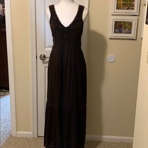 Style & Co Brown maxi dress